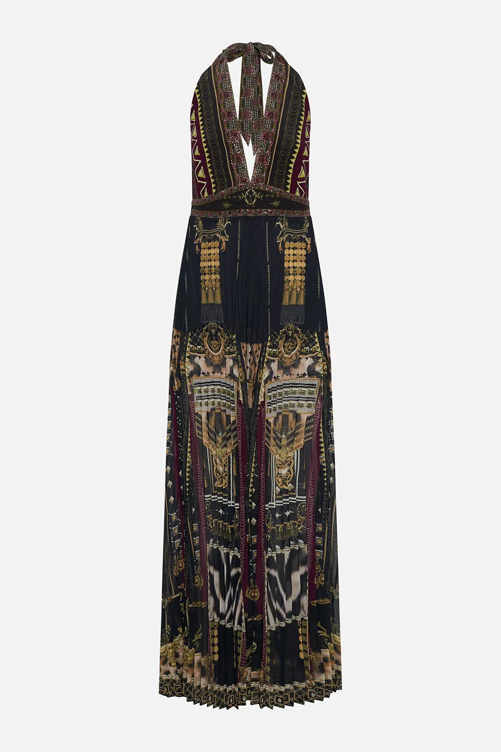 TIE NECK HALTER JUMPSUIT DESERT DREAMS sold by Camilla product image thumbnail 3