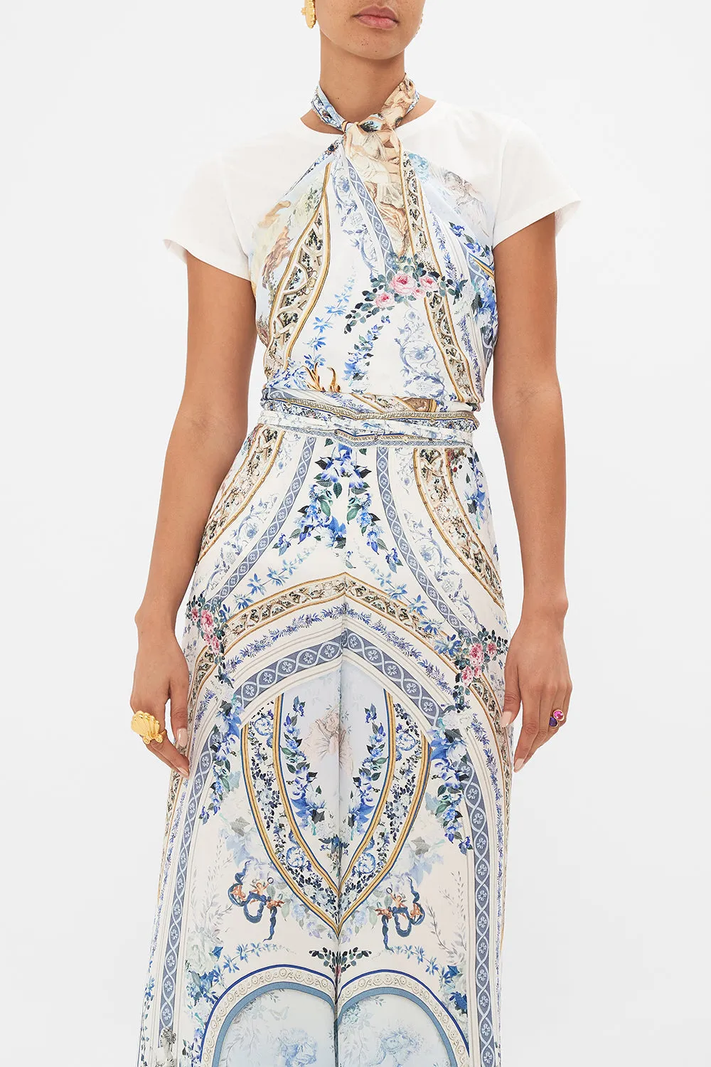 LARGE SQUARE SCARF SEASON OF THE SIREN sold by Camilla product image thumbnail 4