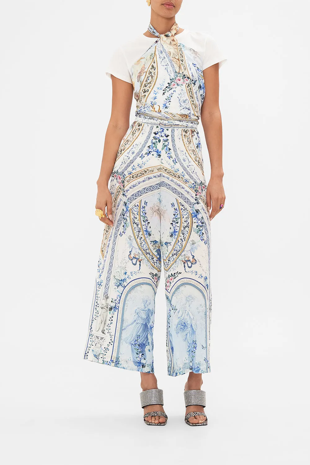 LARGE SQUARE SCARF SEASON OF THE SIREN sold by Camilla product image thumbnail 3