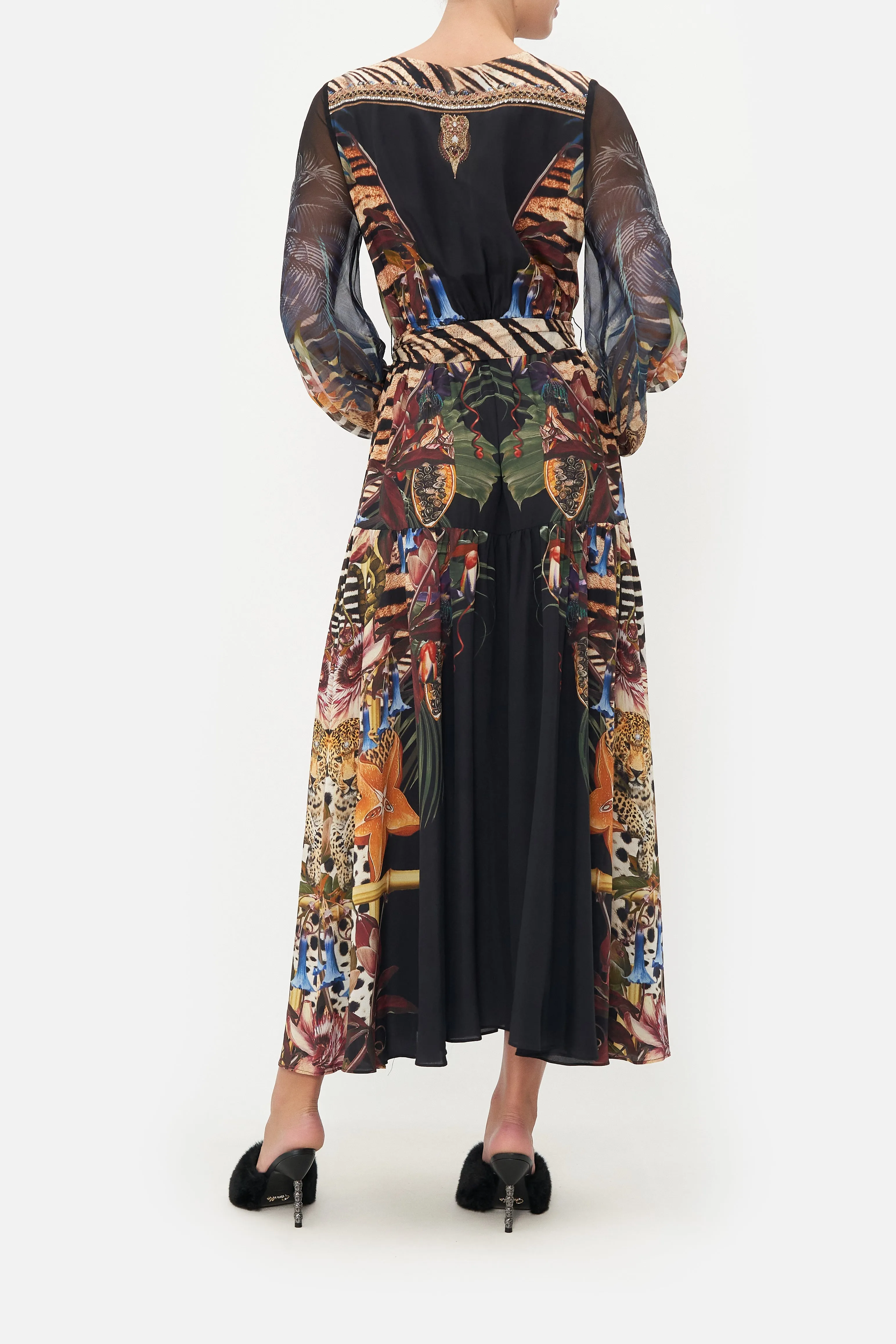 V NECK DRESS WITH BELT NATURAL INSTINCT sold by Camilla product image thumbnail 2