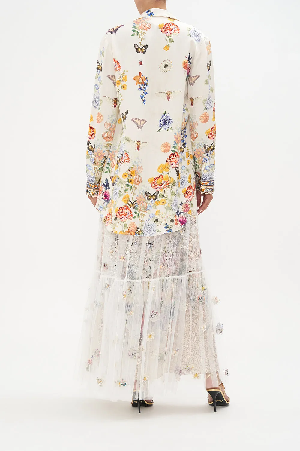 DOUBLE BREASTED SOFT JACKET QUEENS BEE HIVE sold by Camilla product image thumbnail 2