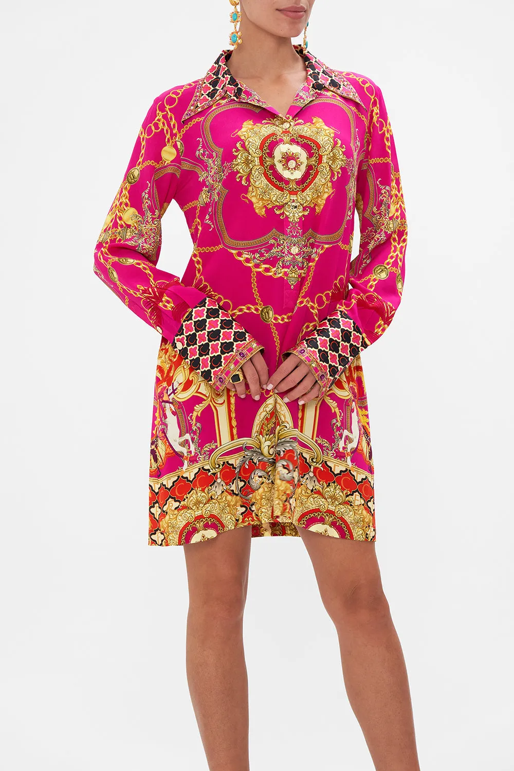 MINI SHIRT DRESS WILD AND RUNNING sold by Camilla product image thumbnail 4