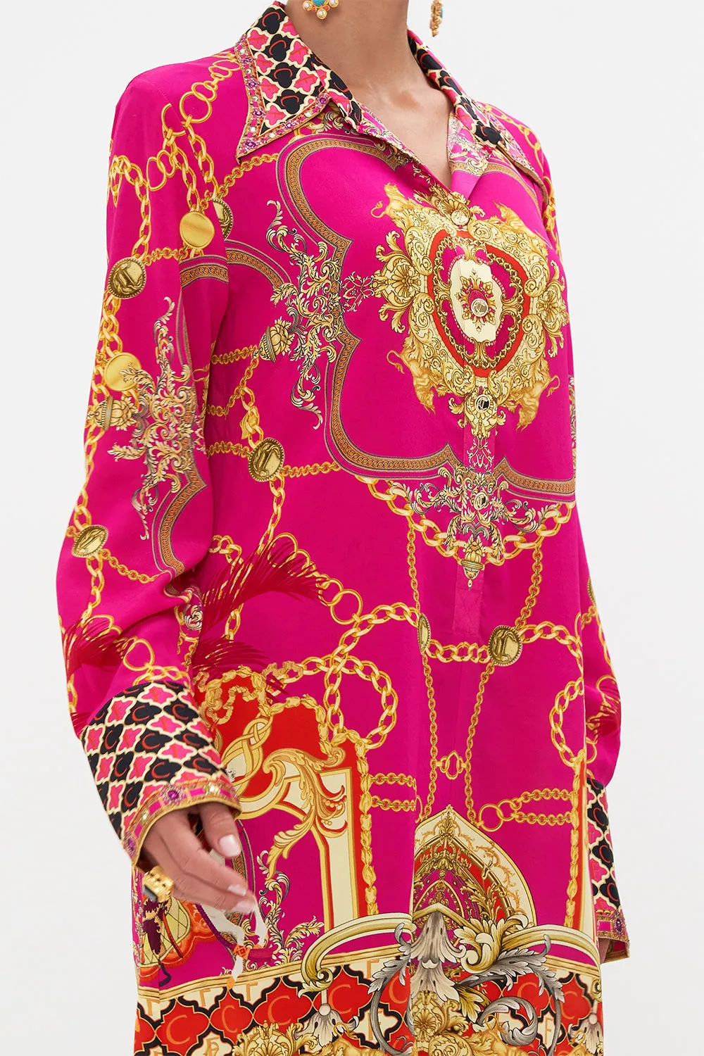 MINI SHIRT DRESS WILD AND RUNNING sold by Camilla product image thumbnail 5