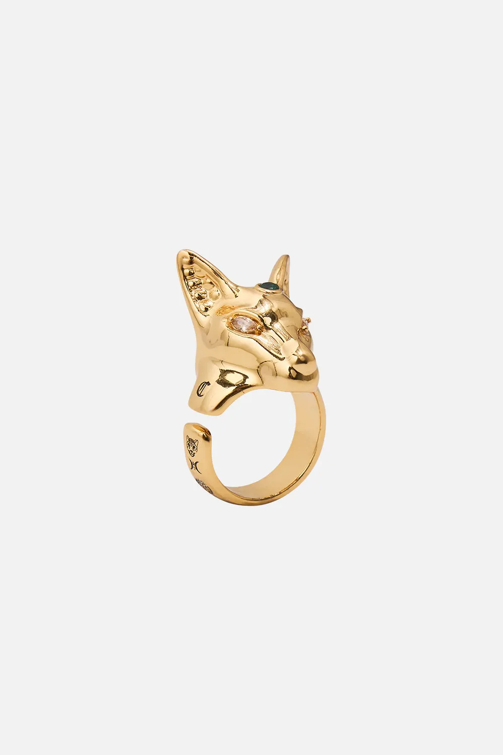 GLOBAL NOMAD BASTET RING GOLD sold by Camilla product image thumbnail 4