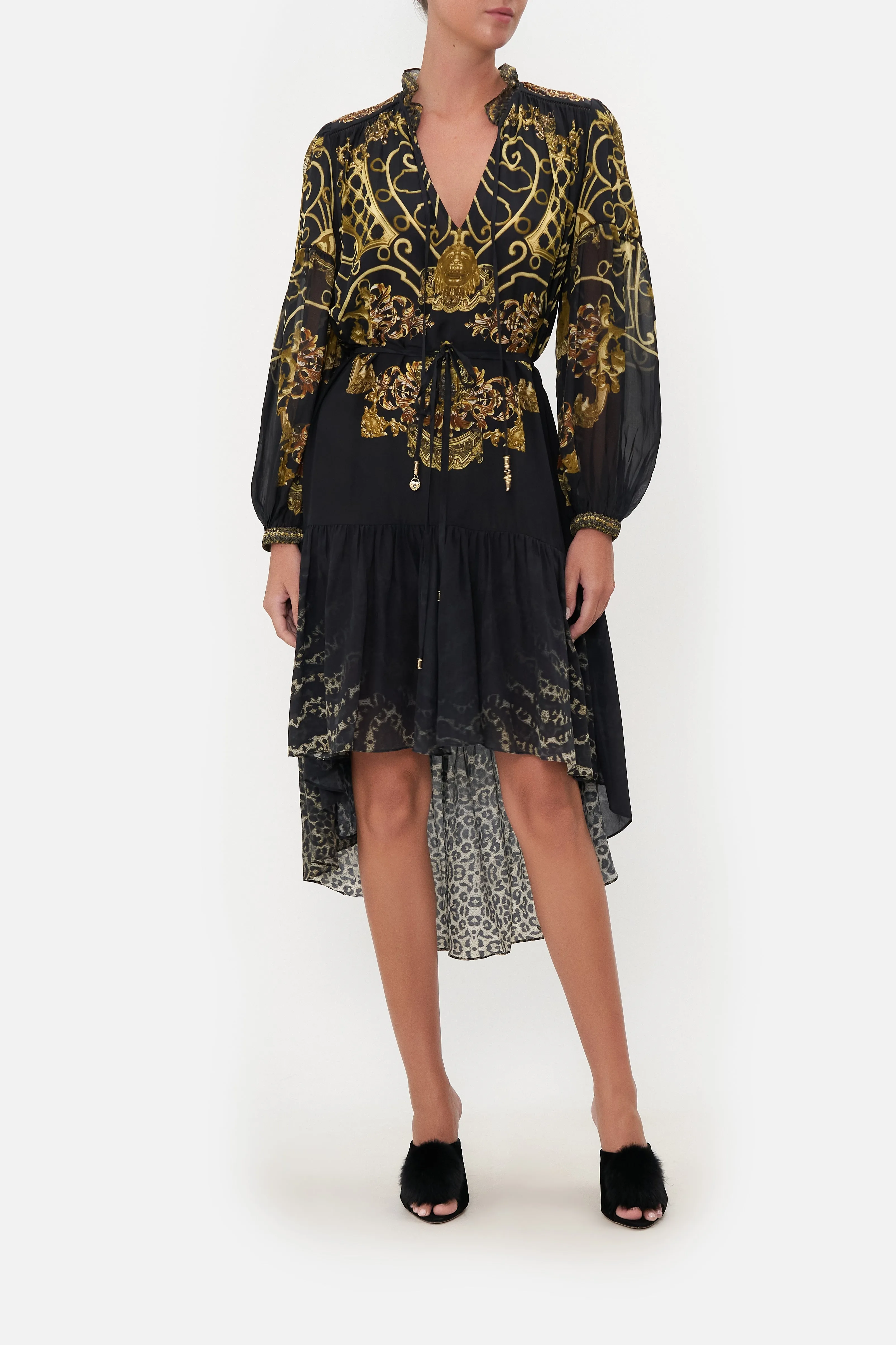 BLOUSON HIGH LOW DRESS SHADOWS OF ARMADA sold by Camilla