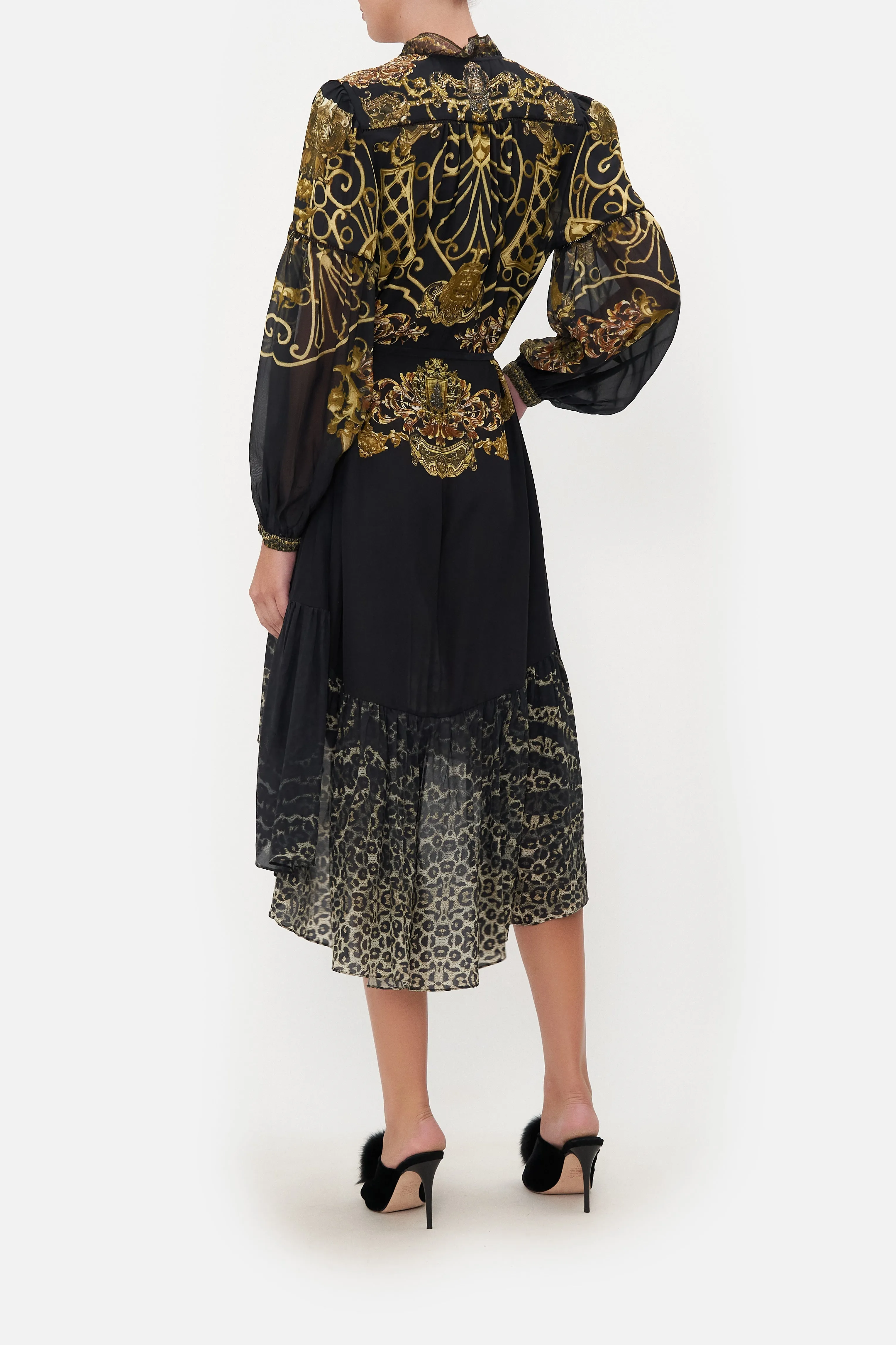 BLOUSON HIGH LOW DRESS SHADOWS OF ARMADA sold by Camilla product image thumbnail 3