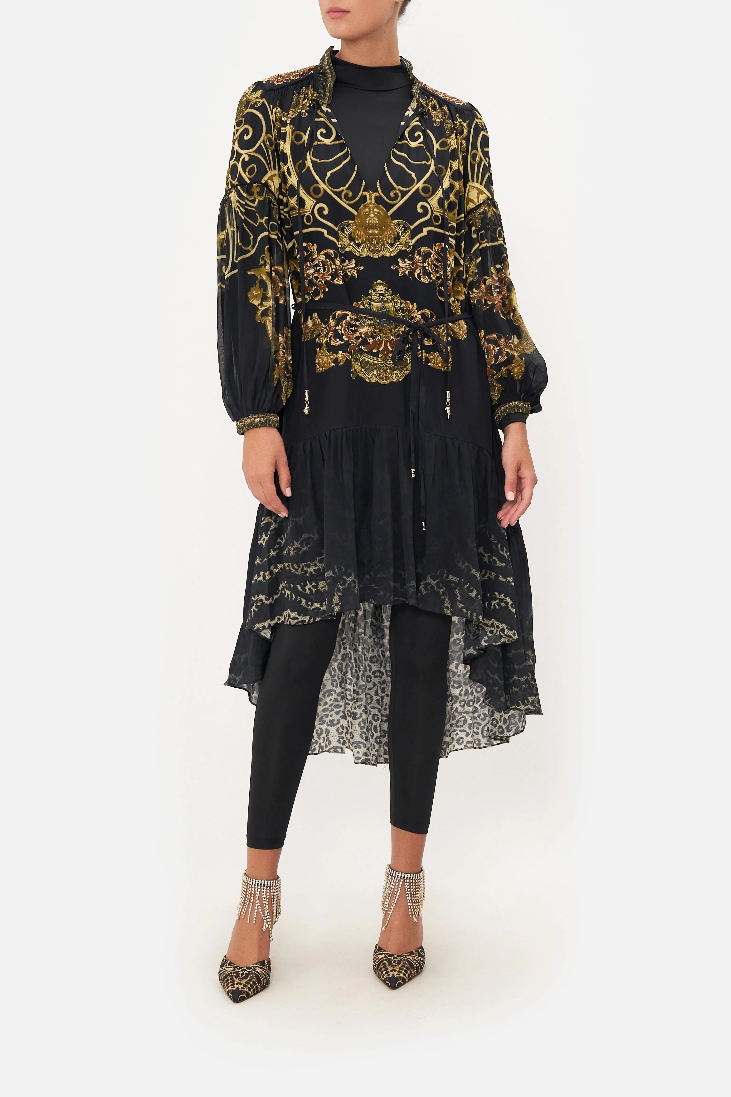 BLOUSON HIGH LOW DRESS SHADOWS OF ARMADA sold by Camilla product image thumbnail 2