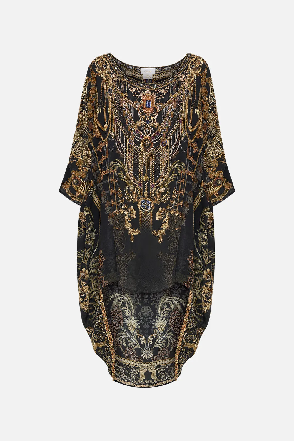 SCOOP BACK HEM DRESS THE NIGHT IS NOIR sold by Camilla product image thumbnail 3