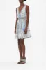 SHIRRED WAIST DETAIL MINI DRESS SEASON OF THE SIREN sold by Camilla
