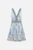 SHIRRED WAIST DETAIL MINI DRESS SEASON OF THE SIREN sold by Camilla