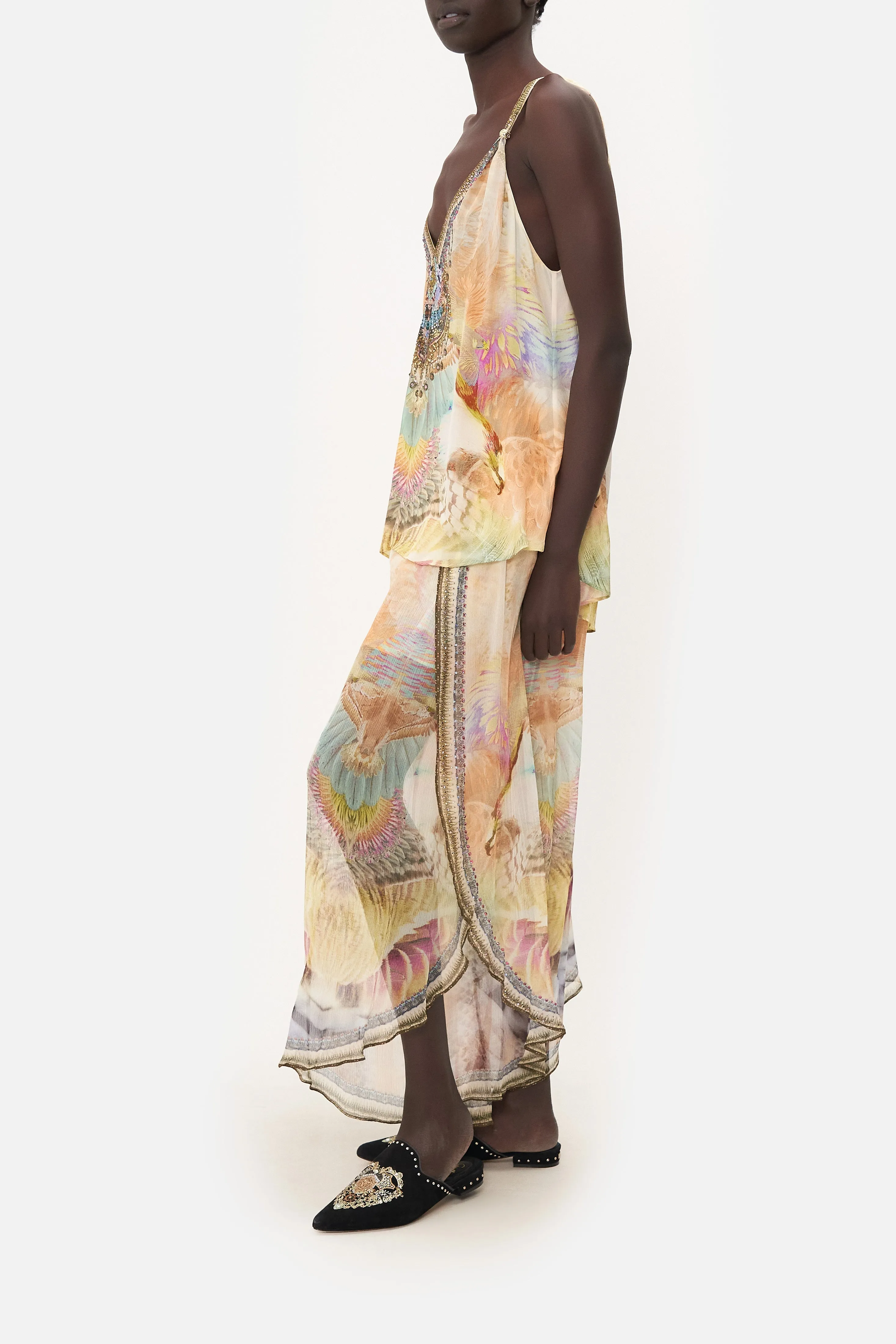 TANK TOP WITH STRAP BEAD DETAIL TAKE FLIGHT sold by Camilla product image thumbnail 3