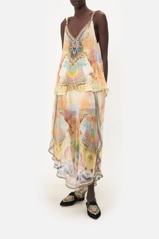 TANK TOP WITH STRAP BEAD DETAIL TAKE FLIGHT sold by Camilla