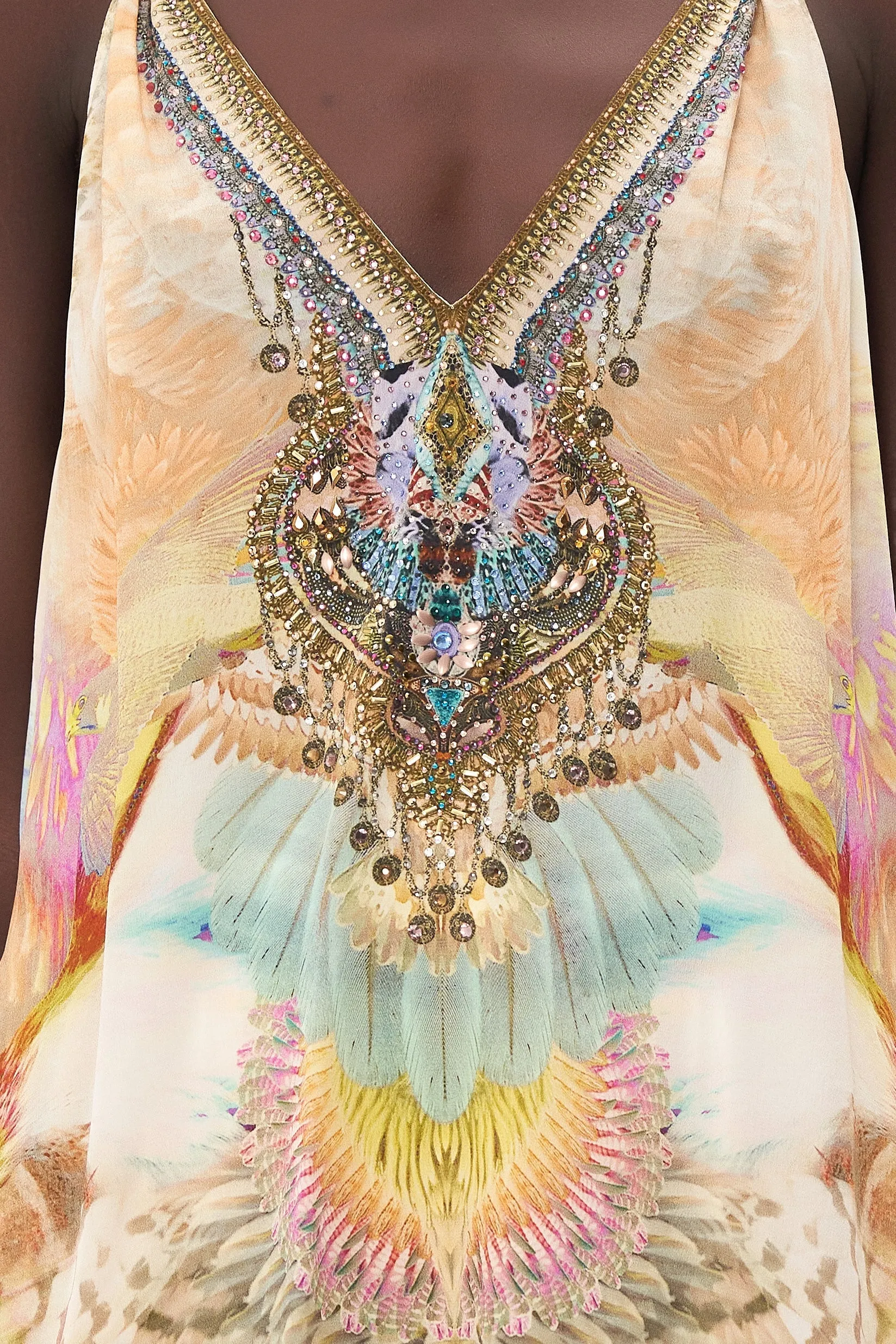 TANK TOP WITH STRAP BEAD DETAIL TAKE FLIGHT sold by Camilla product image thumbnail 5