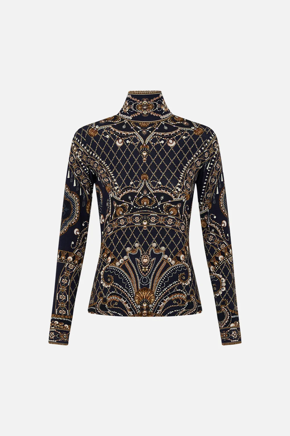 JERSEY TURTLENECK DANCE WITH THE DUKE sold by Camilla product image thumbnail 3