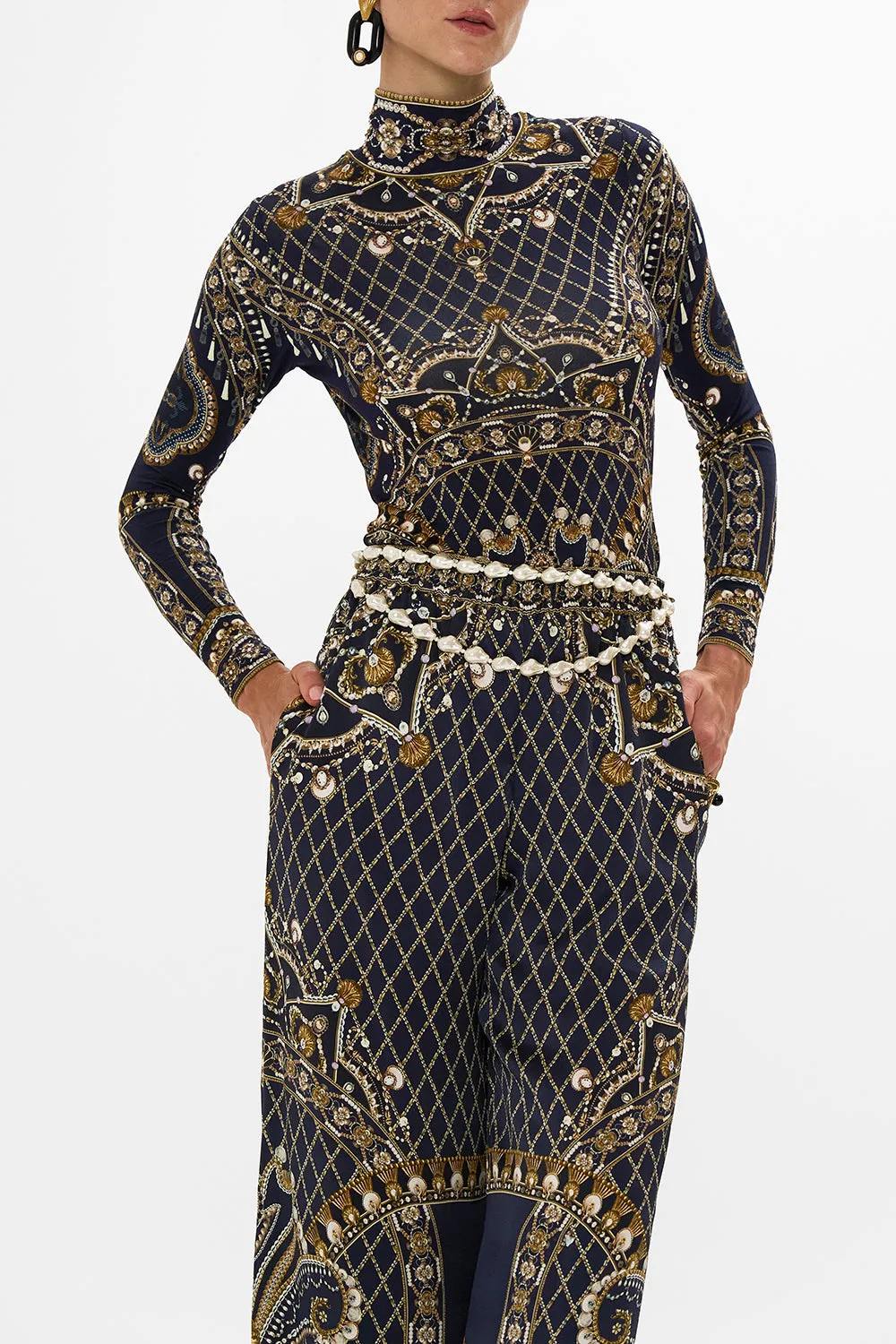 JERSEY TURTLENECK DANCE WITH THE DUKE sold by Camilla product image thumbnail 5