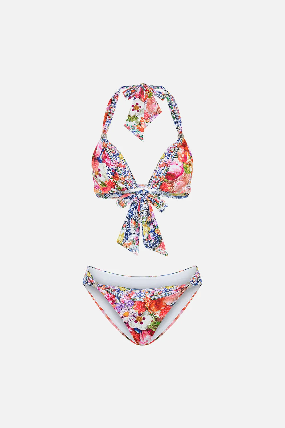 SOFT TIE BIKINI WITH TRIM DUTCH IS LIFE sold by Camilla product image thumbnail 3