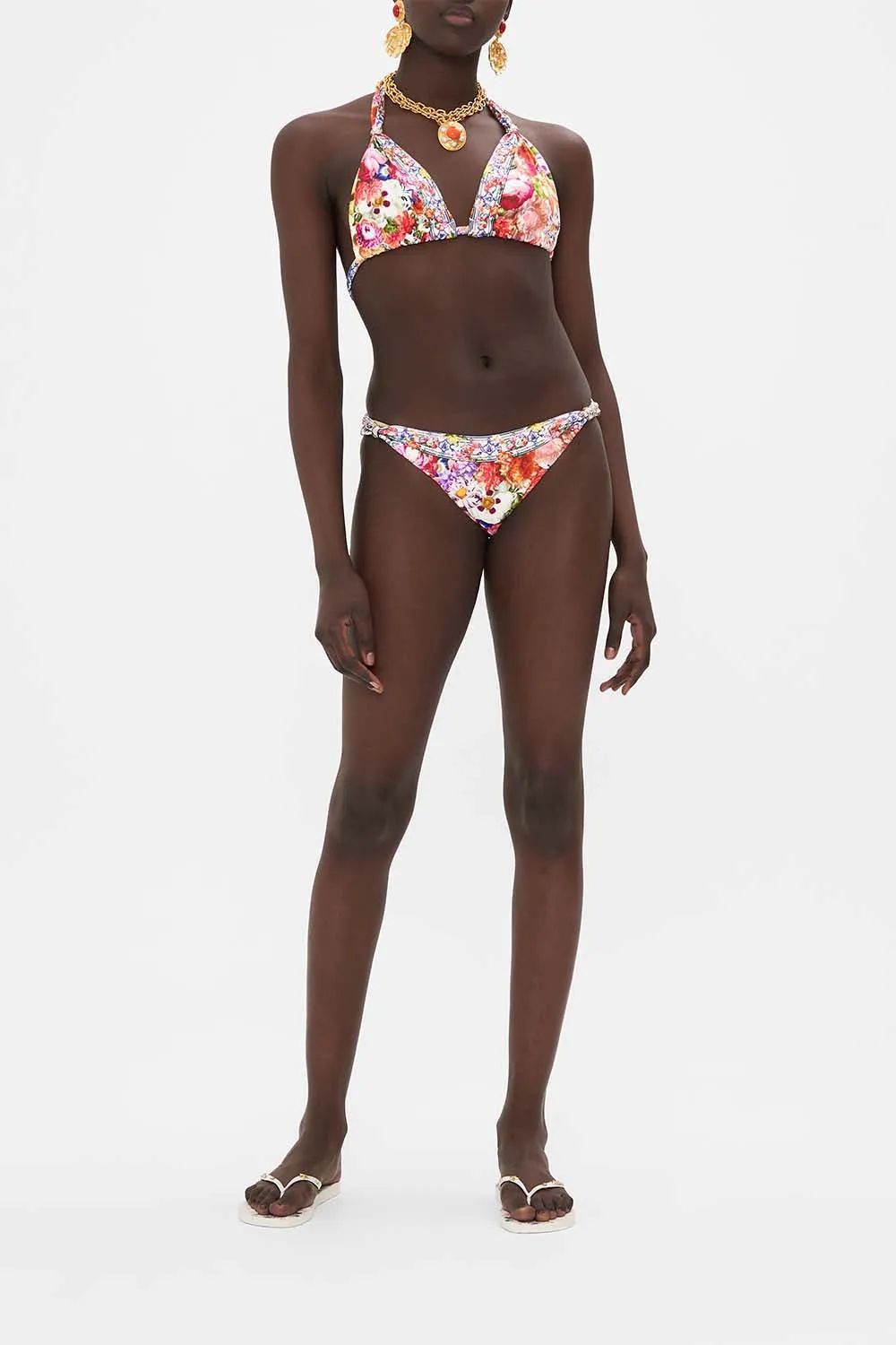 SOFT TIE BIKINI WITH TRIM DUTCH IS LIFE sold by Camilla