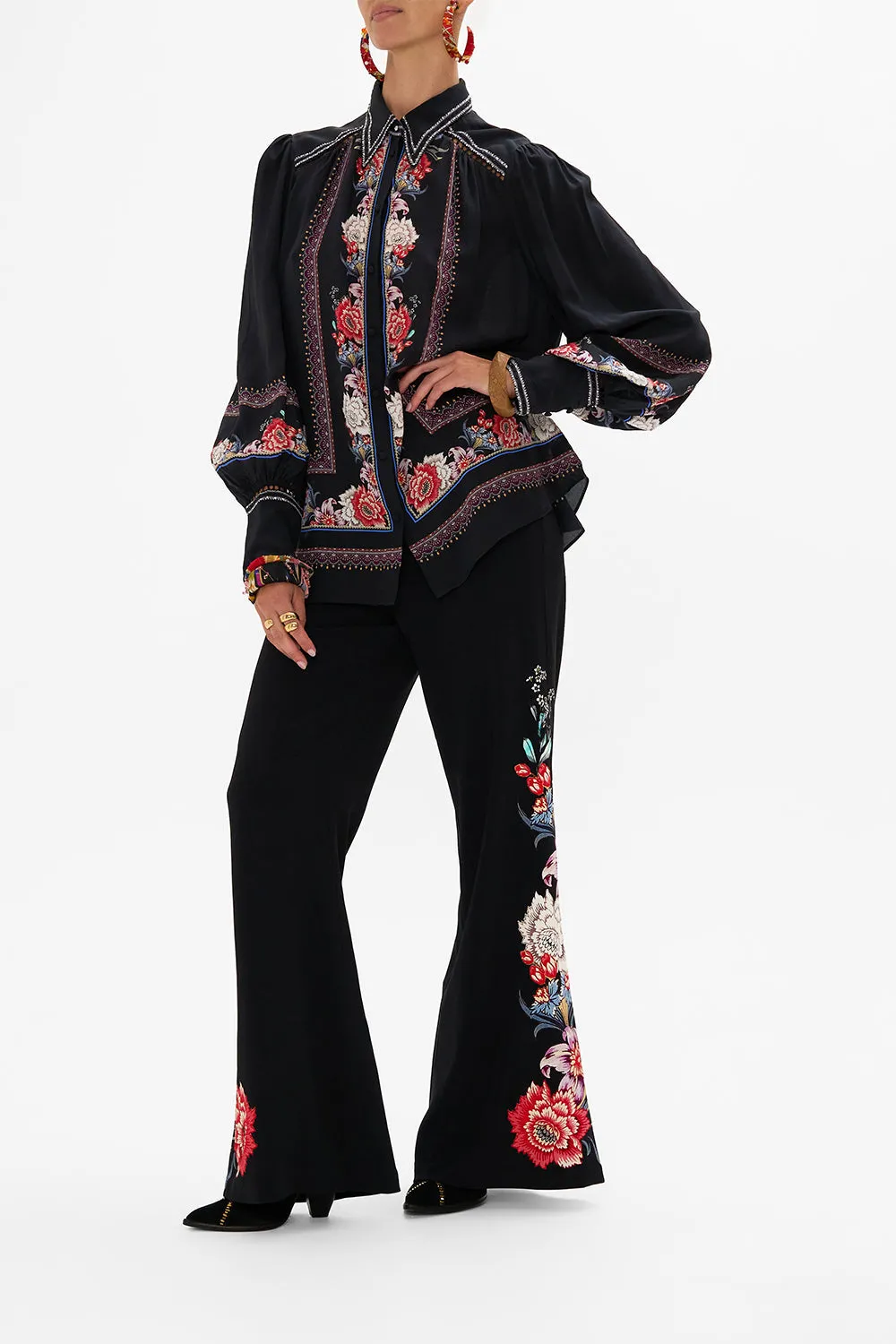 BUTTON THROUGH BLOUSON SLEEVE BLOUSE VOLENDAM DOLLS sold by Camilla product image thumbnail 4