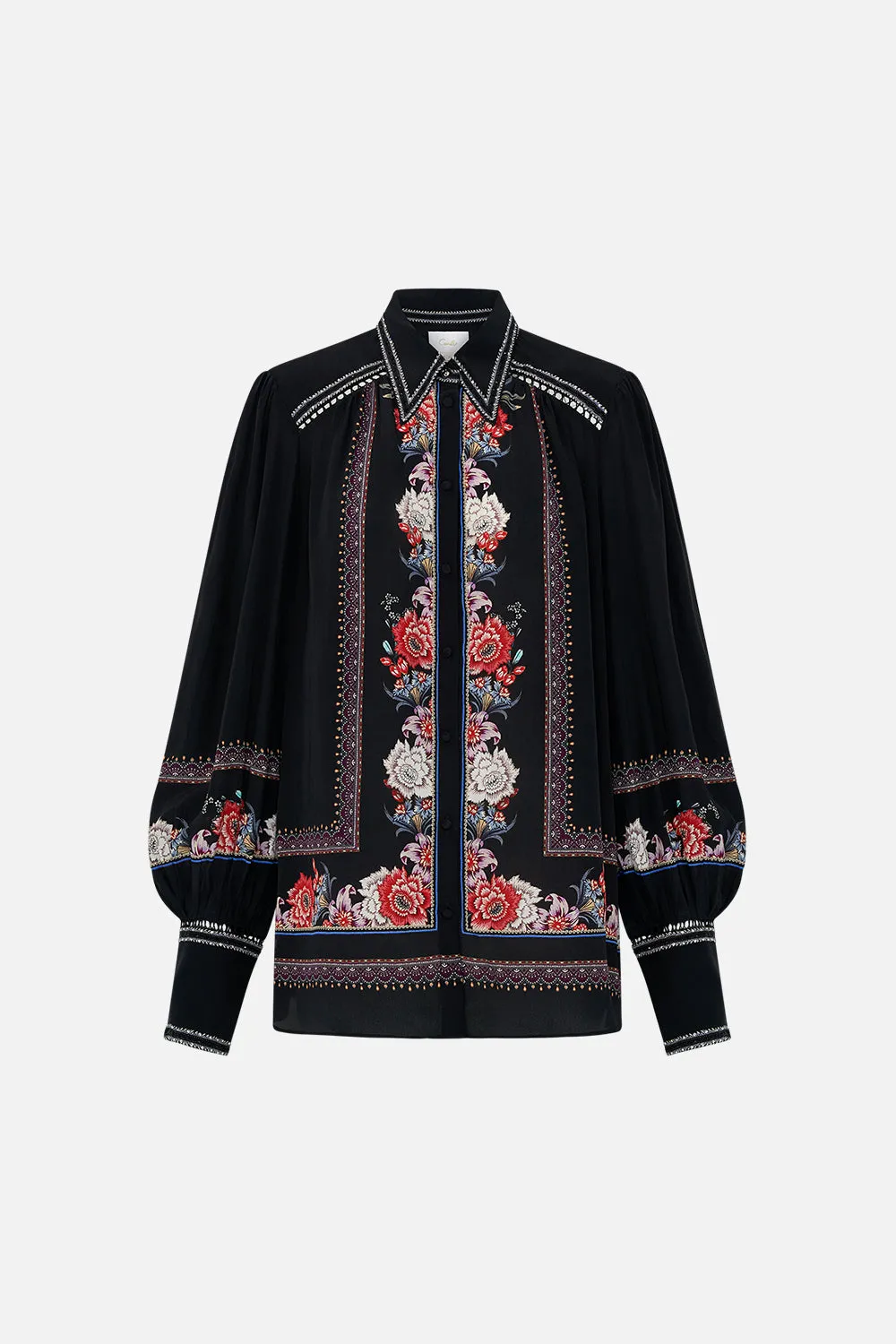 BUTTON THROUGH BLOUSON SLEEVE BLOUSE VOLENDAM DOLLS sold by Camilla product image thumbnail 3