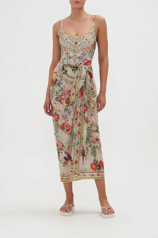 LONG SARONG LEOS BOUQUET sold by Camilla