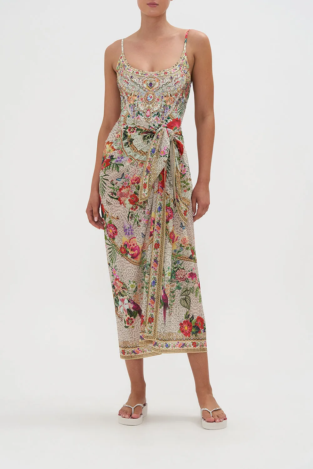 LONG SARONG LEOS BOUQUET sold by Camilla