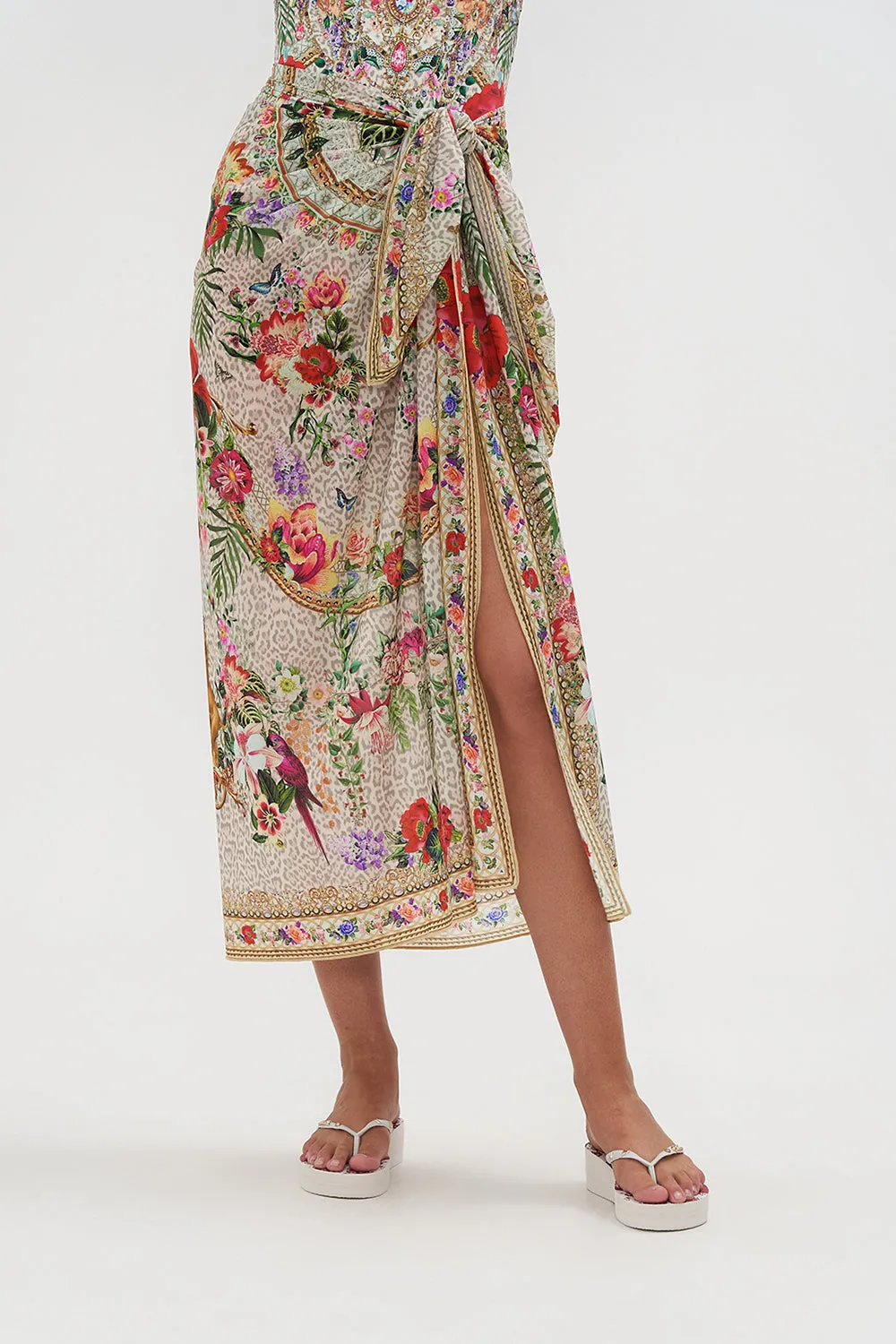 LONG SARONG LEOS BOUQUET sold by Camilla product image thumbnail 5