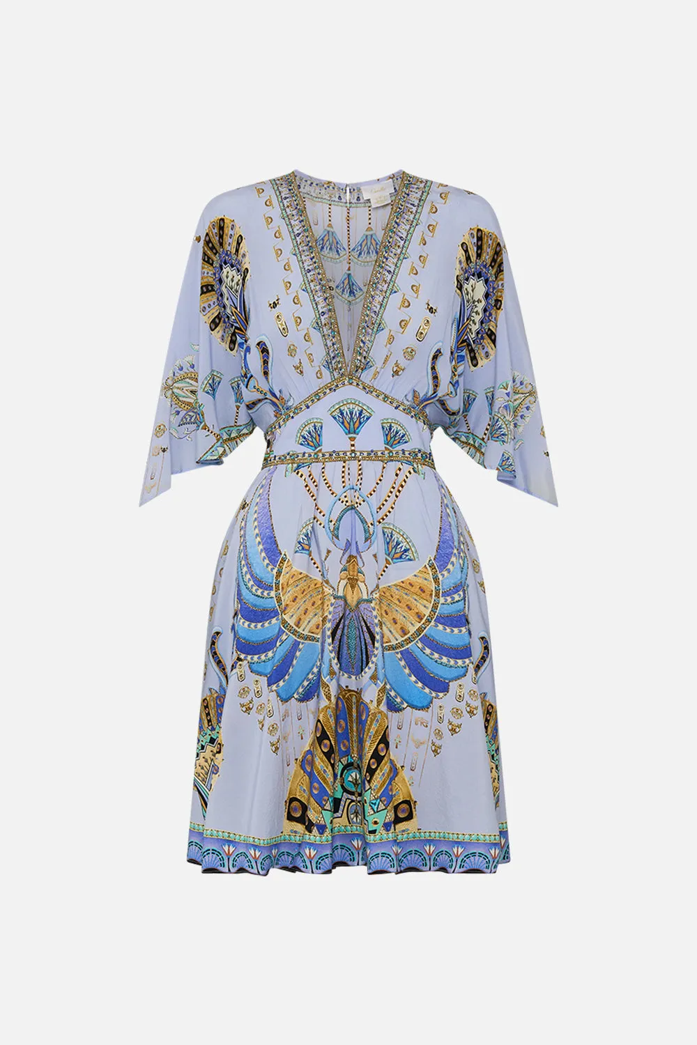 SHORT WAISTED DRESS UNDER SCARAB SKIES sold by Camilla product image thumbnail 3