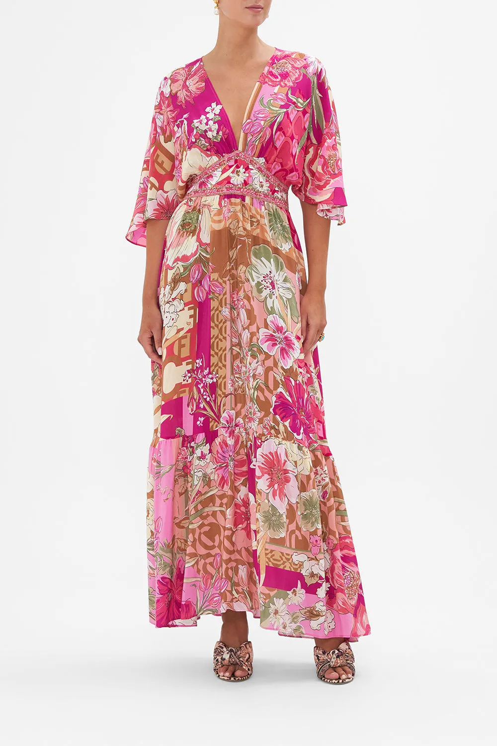 WAISTED DRESS WITH HEM RUFFLE A GIRL NAMED FLORENCE sold by Camilla