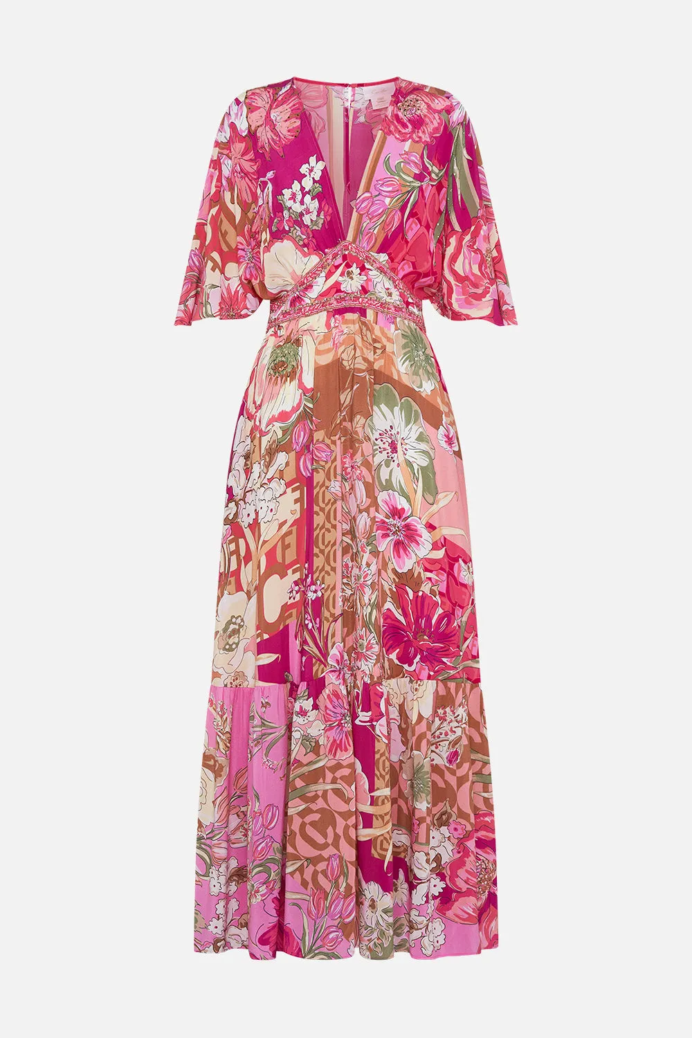 WAISTED DRESS WITH HEM RUFFLE A GIRL NAMED FLORENCE sold by Camilla product image thumbnail 3