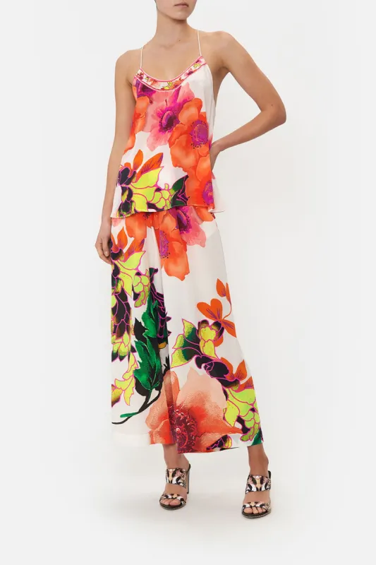 T BACK SHOESTRING TOP PRETTY AS A POPPY sold by Camilla