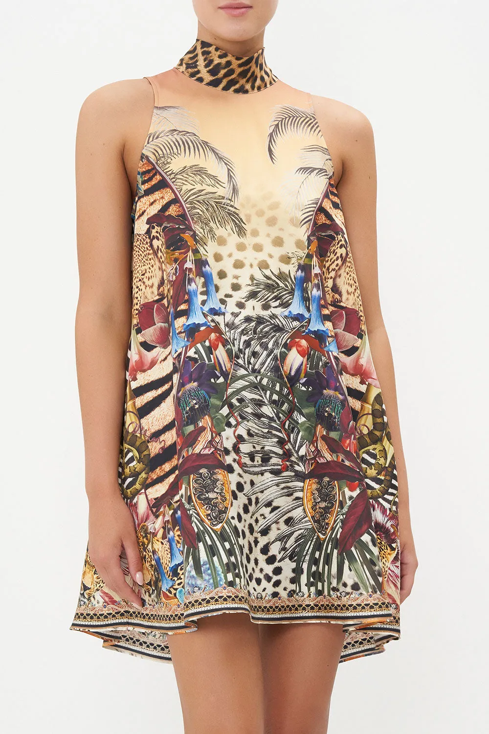 BACK NECK TIE SHORT DRESS NATURAL INSTINCT sold by Camilla product image thumbnail 5