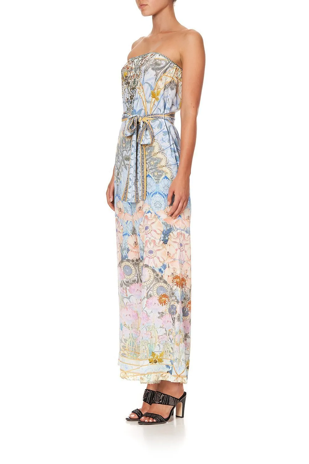 TIE WAIST STRAPLESS JUMPSUIT MORRIS MUSE sold by Camilla product image thumbnail 4