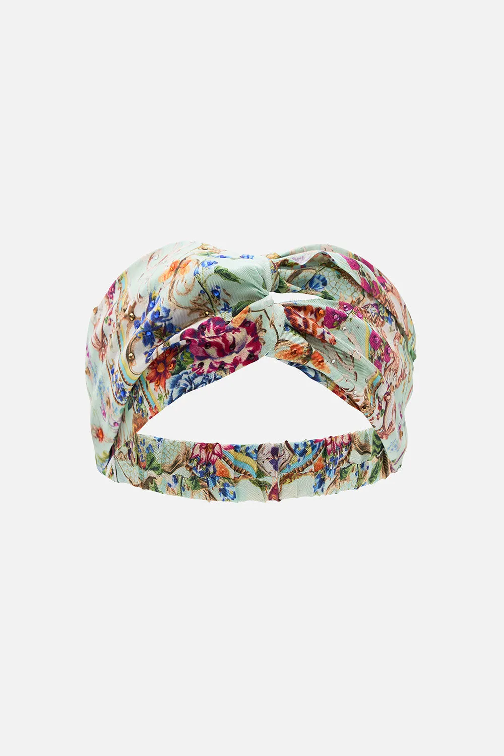 WOVEN TWIST HEADBAND HONEY HONEY sold by Camilla