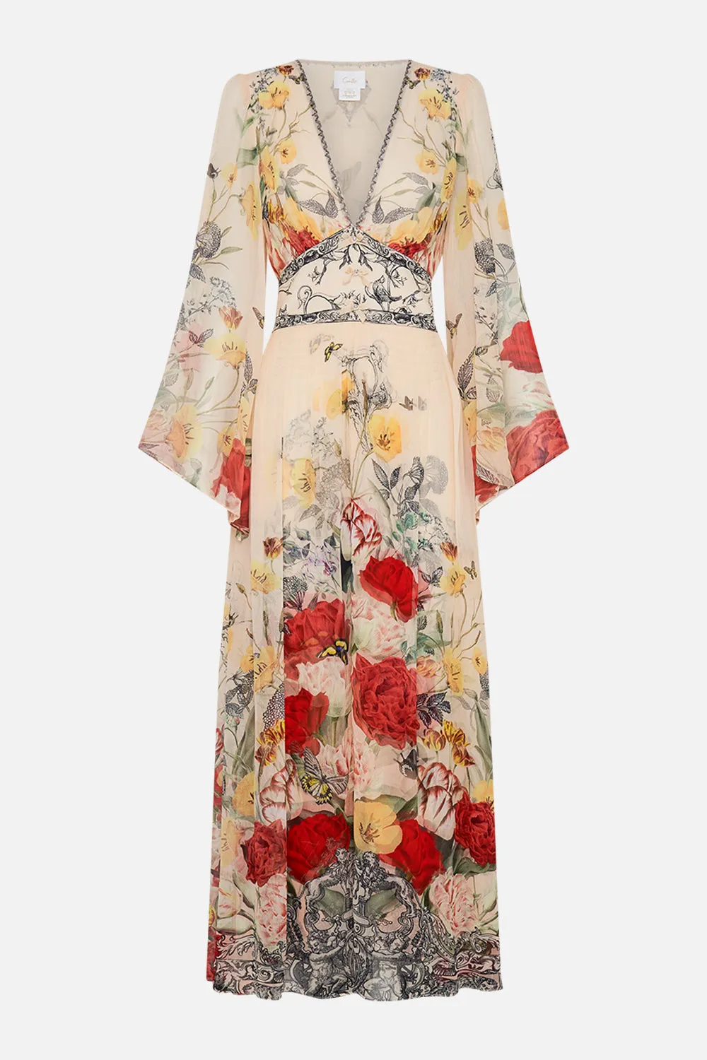 FLARED SLEEVE DRESS ETCHED INTO ETERNITY sold by Camilla product image thumbnail 3