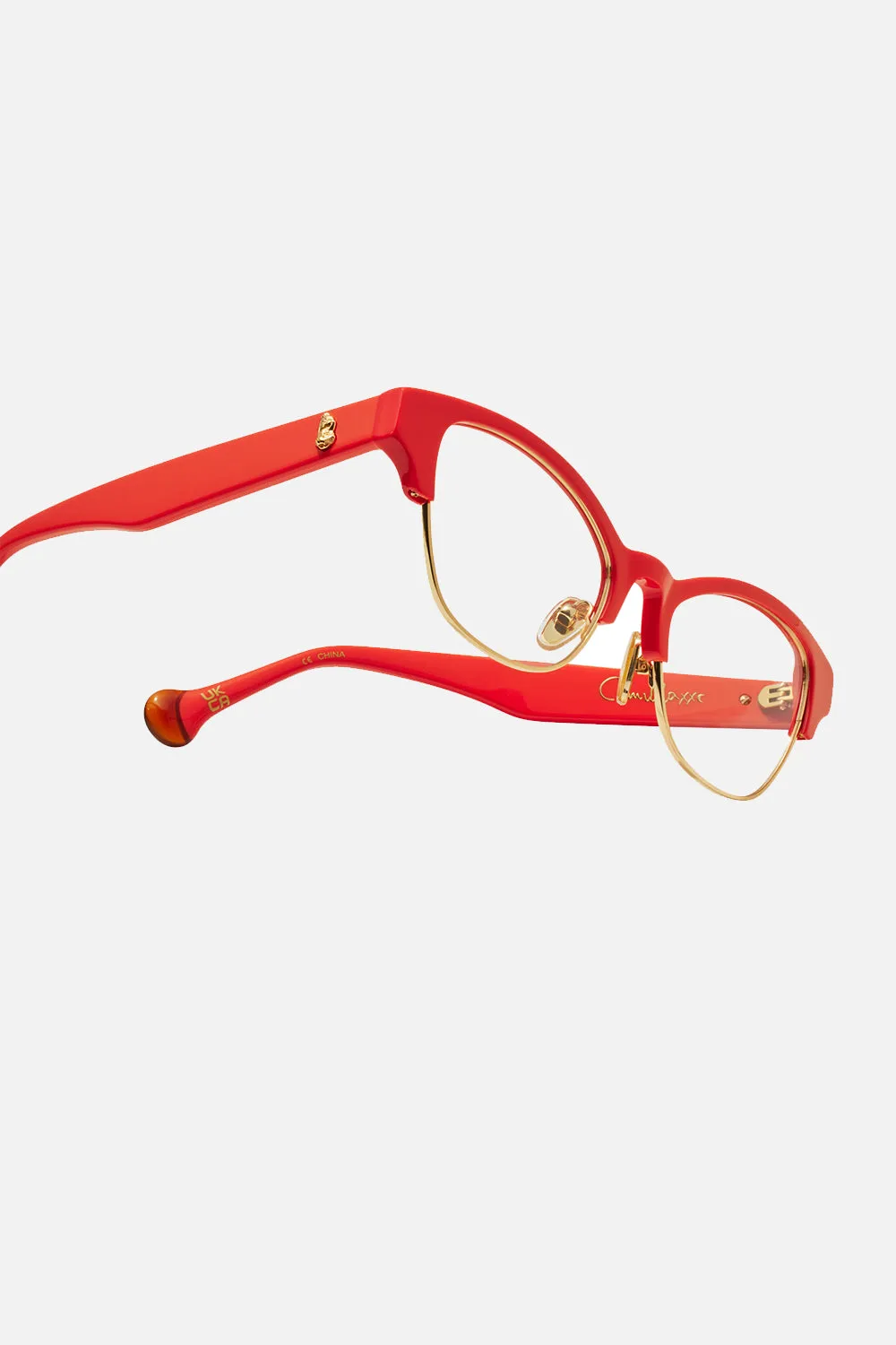 OUT OF OFFICE OPTICAL GLASSES TANGERINE sold by Camilla product image thumbnail 3