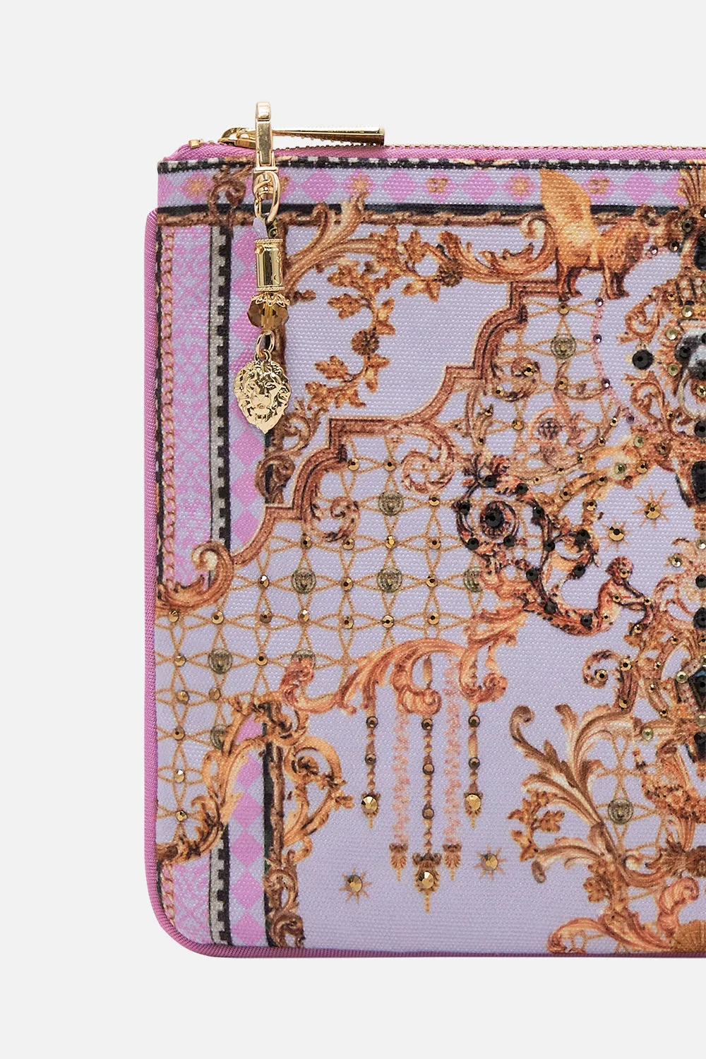 SMALL CANVAS CLUTCH LAVENDER EVER AFTER sold by Camilla product image thumbnail 2