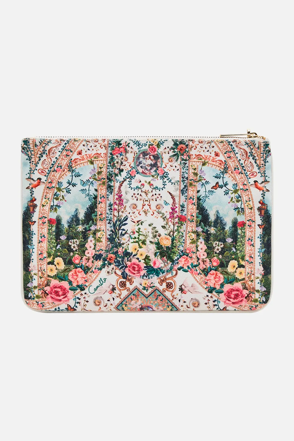 SMALL CANVAS CLUTCH RENAISSANCE ROMANCE sold by Camilla product image thumbnail 3