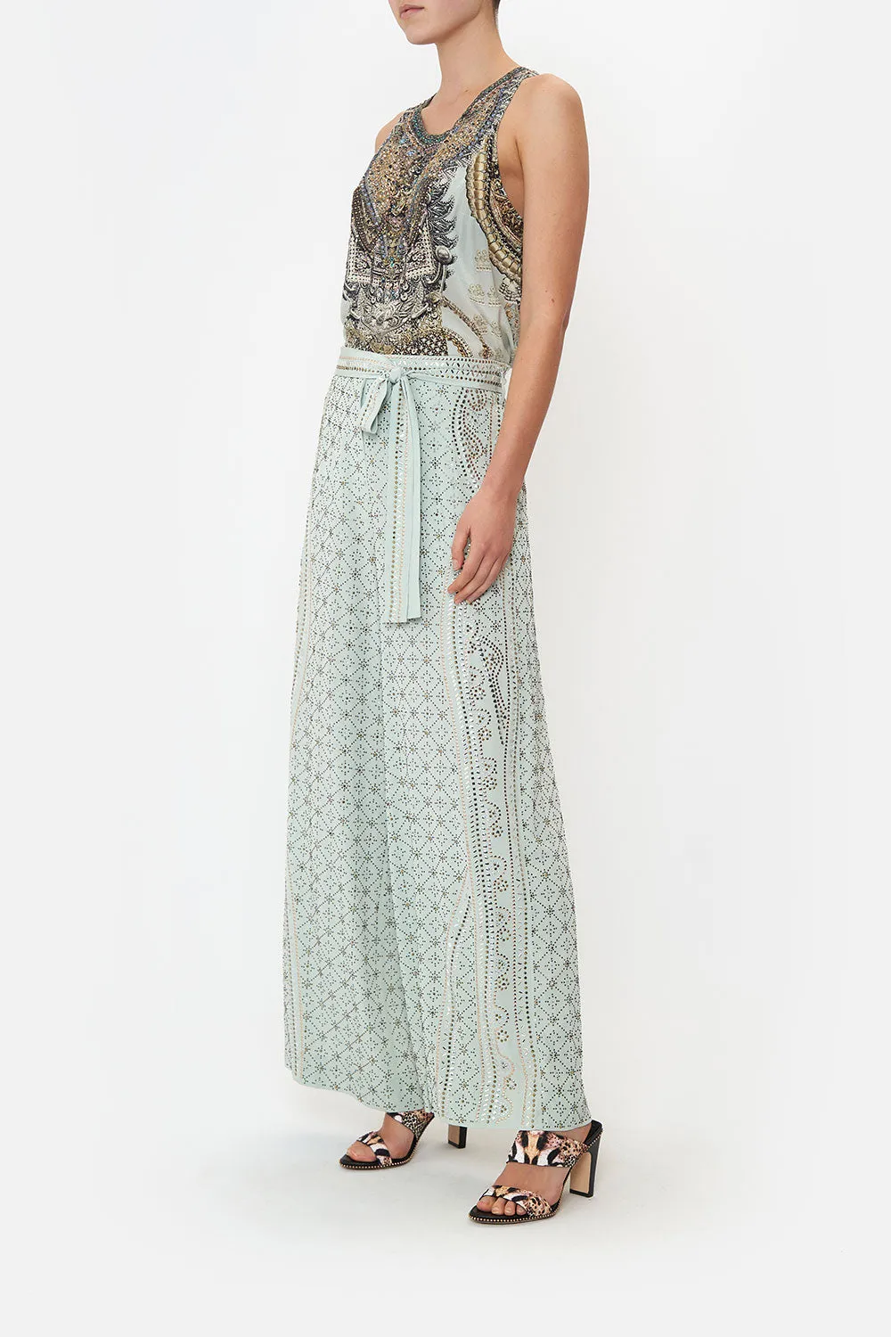 PAPERBAG WAIST WIDE LEG PANT LUXE ESPIRITU sold by Camilla product image thumbnail 4