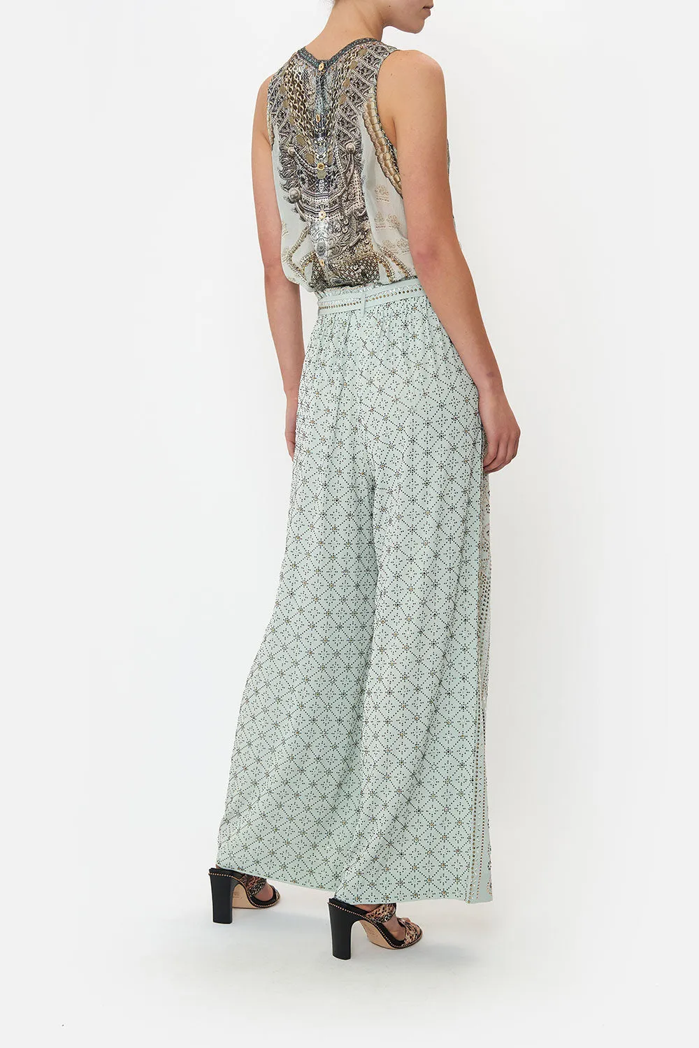 PAPERBAG WAIST WIDE LEG PANT LUXE ESPIRITU sold by Camilla product image thumbnail 2
