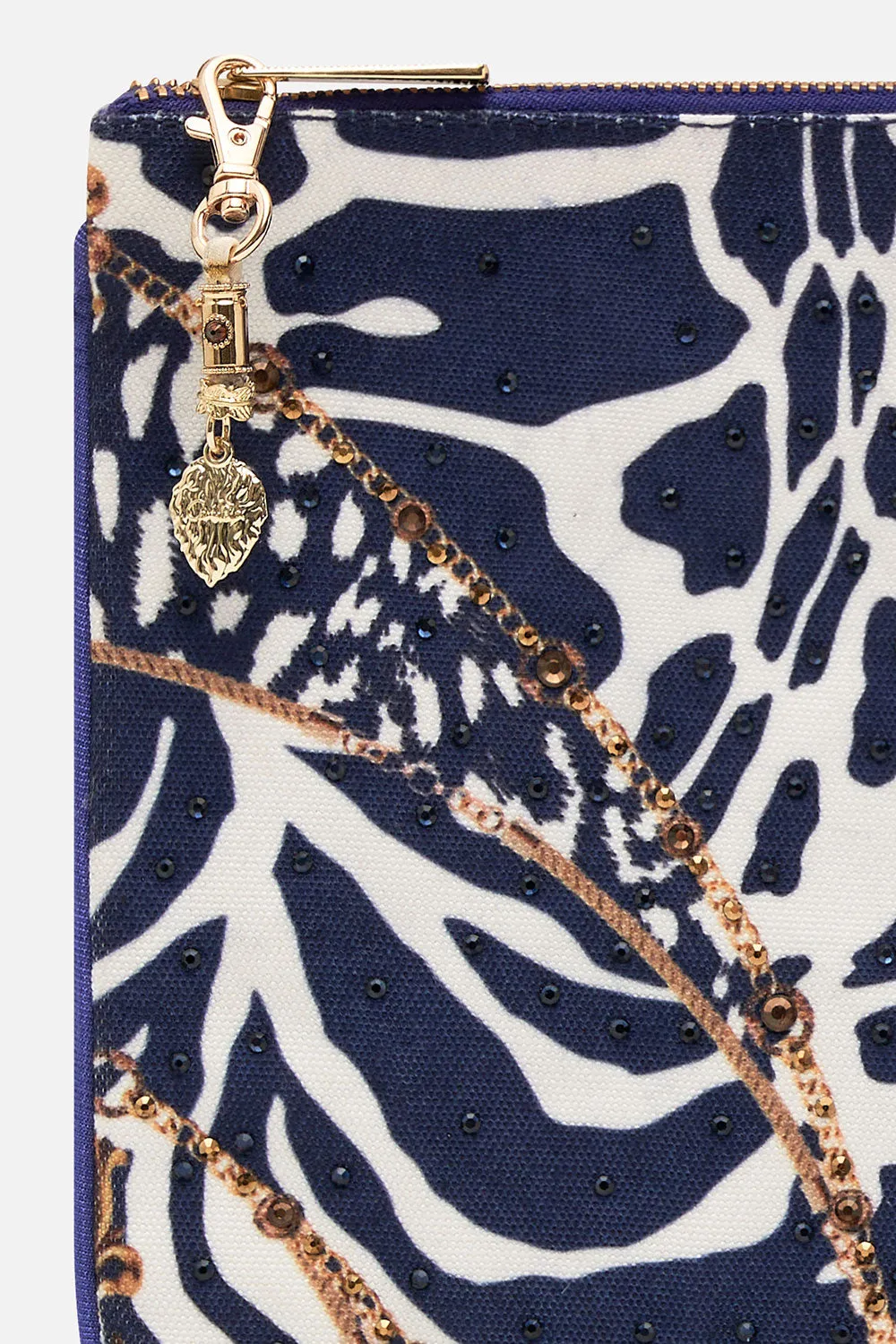 SMALL CANVAS CLUTCH WHERES YOUR HEAD AT sold by Camilla product image thumbnail 2