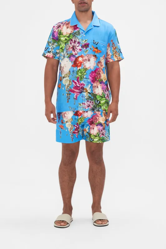 SHORT SLEEVE CAMP COLLARED SHIRT NECTAR OF THE GODS sold by Camilla