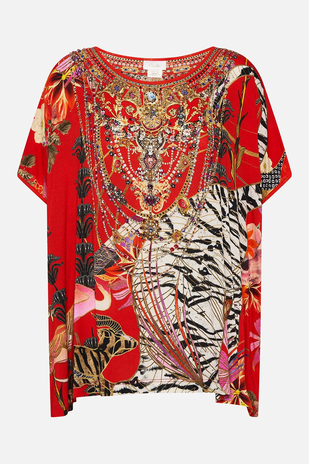 LOOSE FIT ROUND NECK TEE THE LEGEND OF ZIBA sold by Camilla product image thumbnail 3