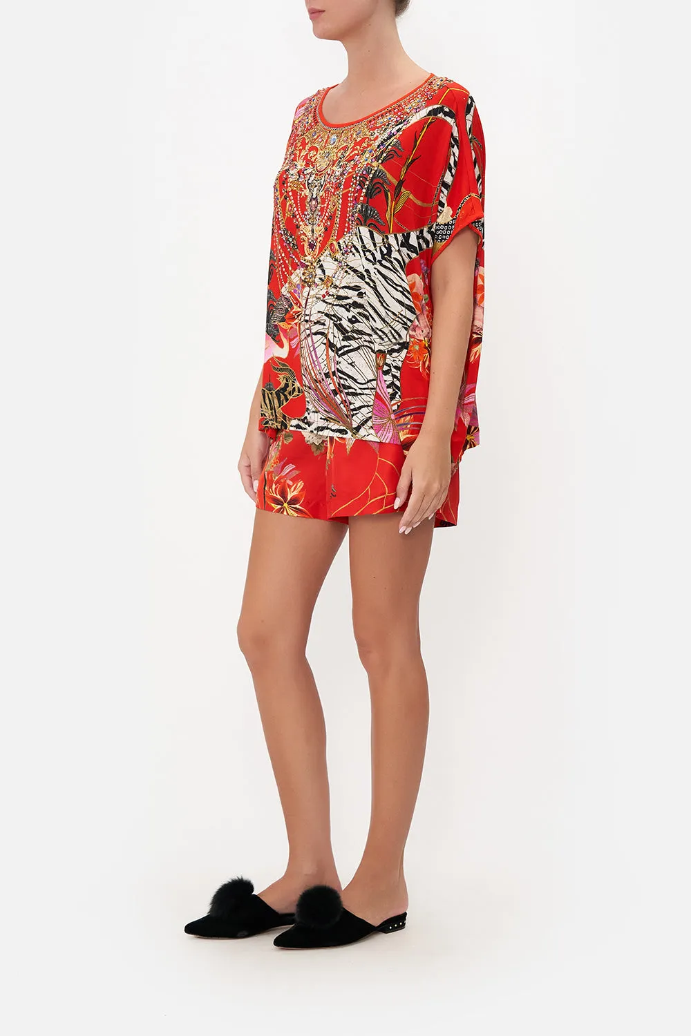 LOOSE FIT ROUND NECK TEE THE LEGEND OF ZIBA sold by Camilla product image thumbnail 4