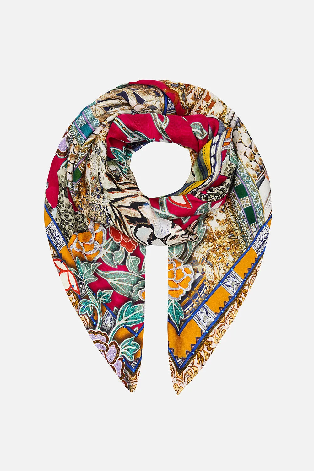 LARGE SQUARE SCARF TASTE OF TWILIGHT sold by Camilla