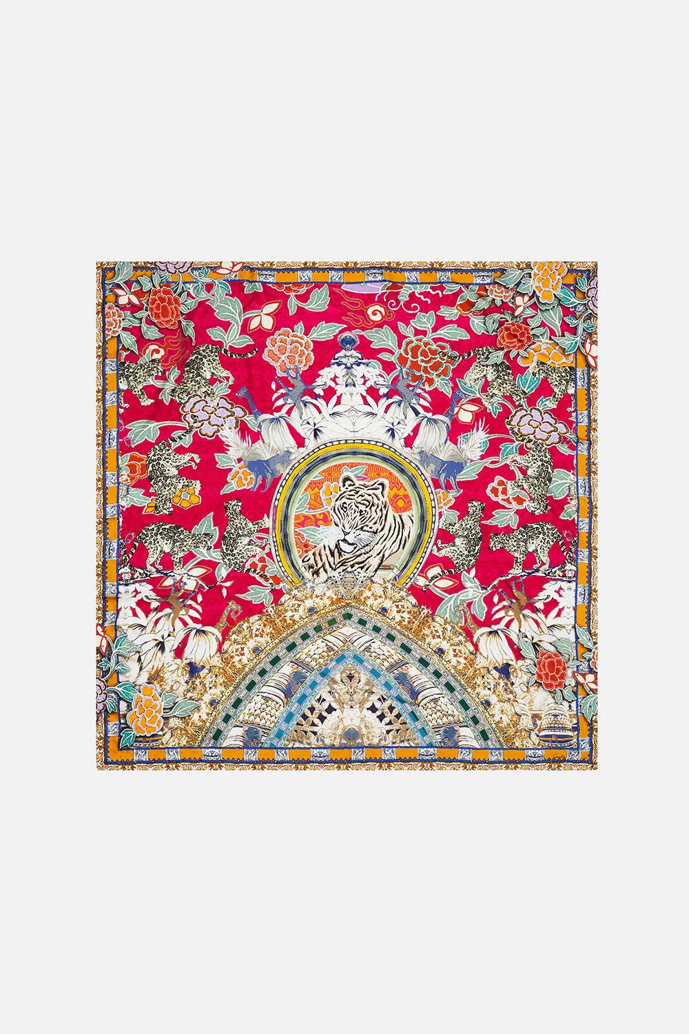 LARGE SQUARE SCARF TASTE OF TWILIGHT sold by Camilla product image thumbnail 2