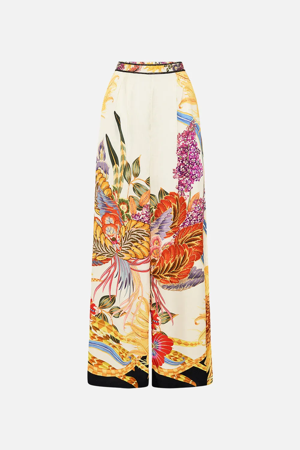 TUCK FRONT PANT SUNFLOWERS ON MY MIND sold by Camilla product image thumbnail 3