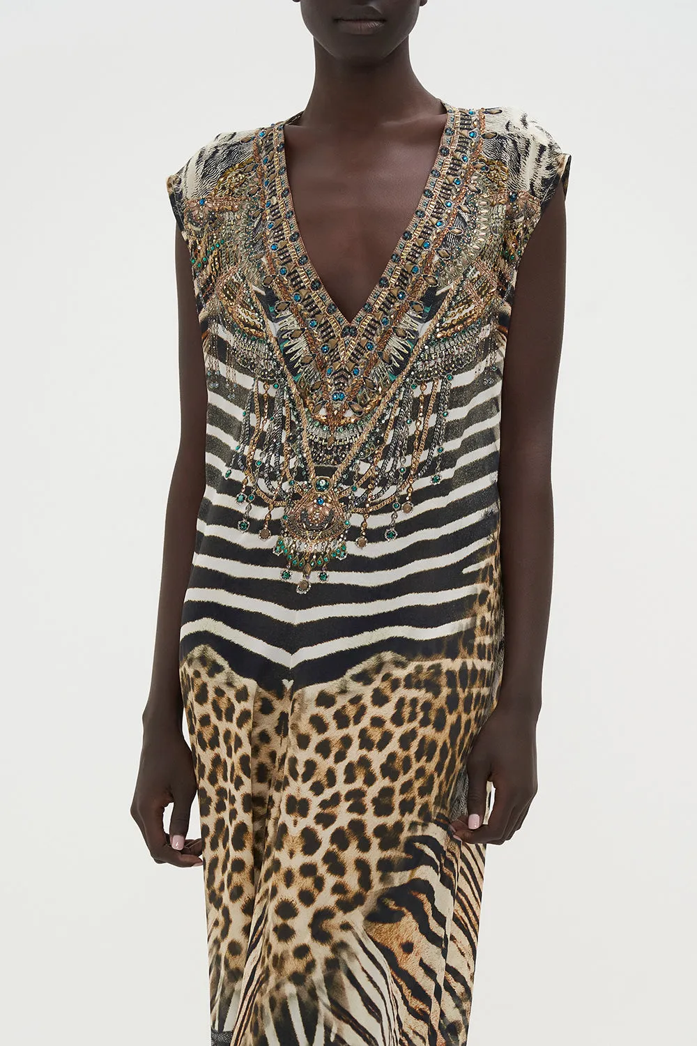 SLEEVELESS DRAPE BACK DRESS FOR THE LOVE OF LEO sold by Camilla product image thumbnail 5