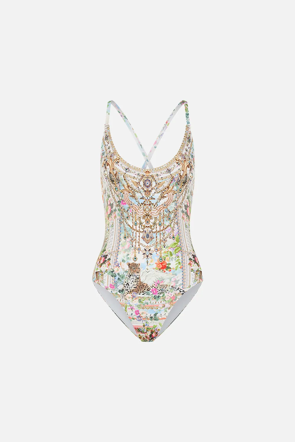 SCOOP NECK ONE PIECE WITH BUTTONS WE ALWAYS HAVE ALEXANDRIA sold by Camilla product image thumbnail 3