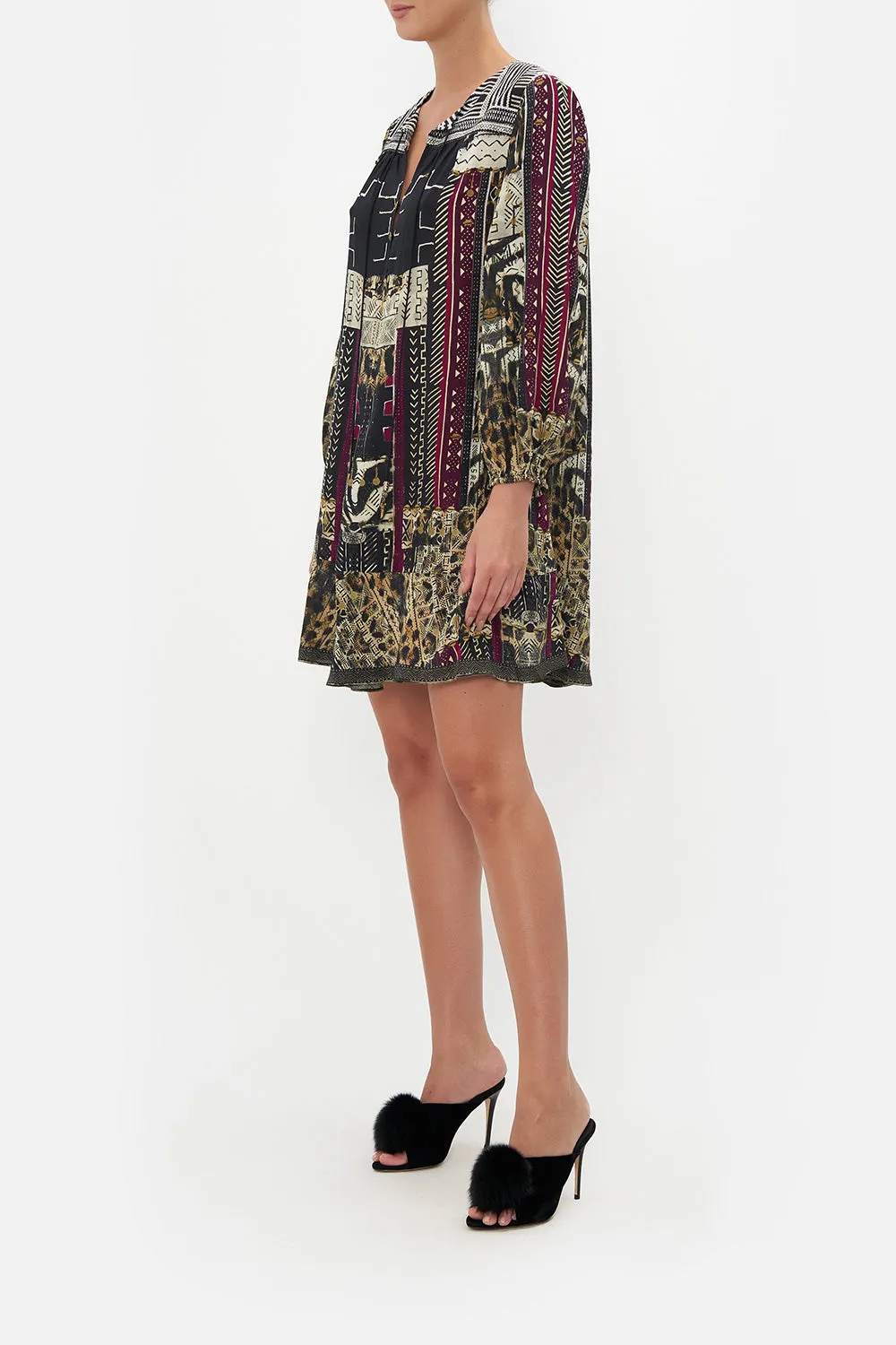 BUTTON UP DRESS WITH YOKE DESERT DREAMS sold by Camilla product image thumbnail 4