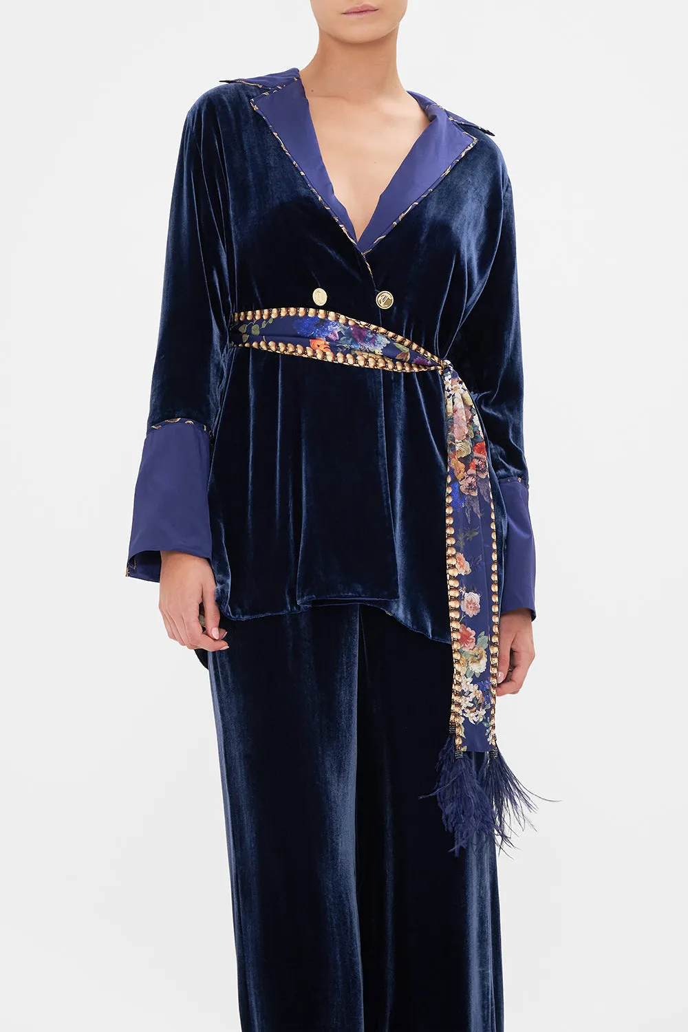 SPLIT CUFF SOFT JACKET PLAY YOUR CARDS RIGHT sold by Camilla product image thumbnail 5